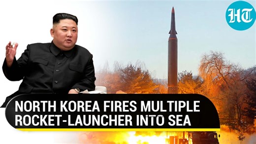 South Korea claims North Korea fired short-range multiple rocket launcher