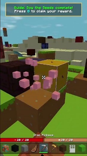 Miniblox, but block drops are randomized...