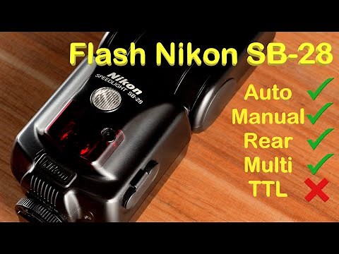 Flash Nikon SB 28 | Cómo usarlo en Cámaras Digitales Mirrorless y DSLR