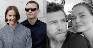 Three kids and a low-key wedding: Lara and Sam Worthington's decade together.