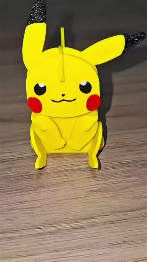 Pikachu Kit Card 3D printed Pikachu card tutorial