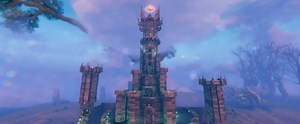Someone has built Sauron's Tower in Valheim
