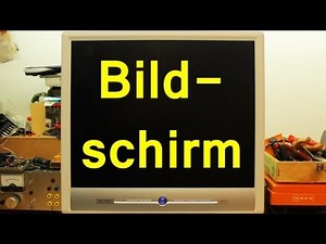 Ein Blick ins Innere: Zerlegen und reparieren eines Bildschirms