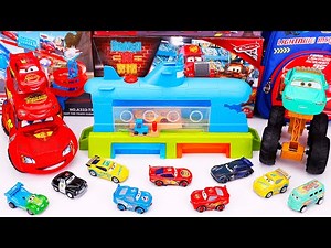 Disney Pixar Cars Unboxing Review | Lightning McQueen | Disney Pixar Cars Submarine Car Wash Playset
