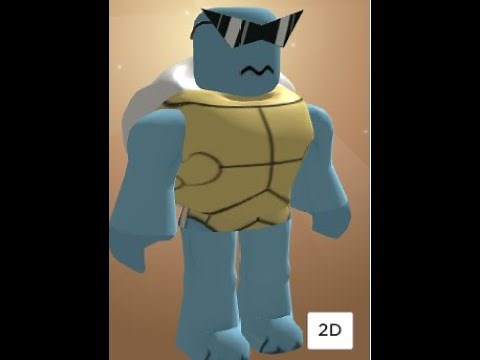 How to make a SQUIRTLE SQUAD Avatar in Roblox