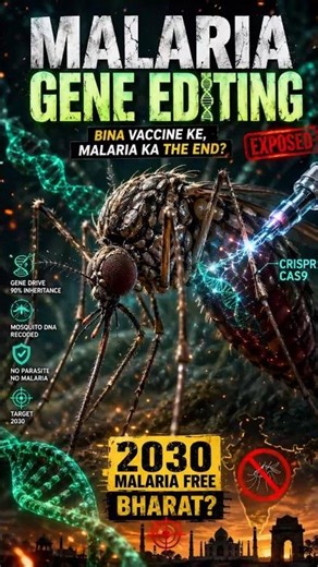 Mosquito DNA Hack Could End Malaria Forever!