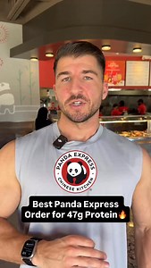 Save this for when you’re caught unprepared!☑️ Knowing how to be flexible in your diet and order off a menu when life gets busy is very powerful in your fitness journey! This way you’re able to stay on track and not fall into that all or nothing mindset. Life will happen. Sometimes you get off work late or you’re traveling.. it’s just knowing how to work around things for YOU! #pandaexpress #highproteinmeals #healthyfastfood #highprotein #losefat | Brandon Johnson