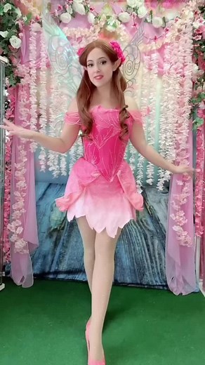 Tinkerbell Rosetta Cosplay Costume - Disney Fairy Wings