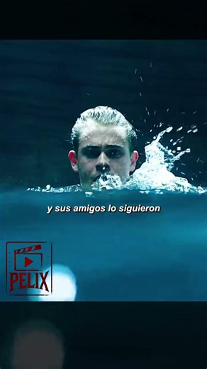 He fell off the cliff and they found an alien spaceship. #film #movie #netflix #movies2024