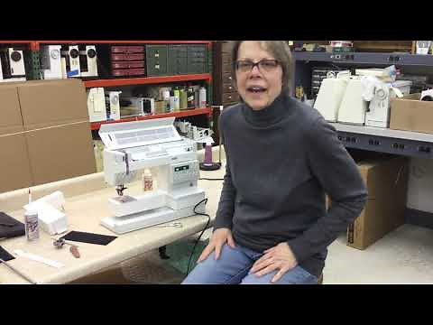 Pfaff maintenance~oiling the hook