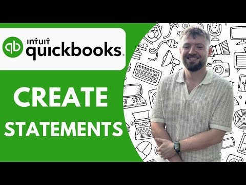 How to Create Statements in Quickbooks Online - 2025 (fast & Easy)