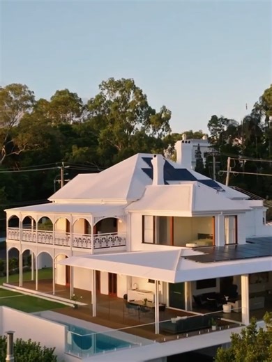 Elevated among the treetops, this landmark residence blends heritage grandeur with bold contemporary design ✨ - For sale by auction. 49 Reading Street, Paddington QLD 4064 5 Bed | 3 Bath | 5 Car | 1,634 sqm Listing by: Ray White (Collective) Agents: Josh Brown | 0403 139 397 Matt Lancashire | 0416 476 480 - Follow Aus Property Hub for curated Australian homes worth dreaming about. - #auspropertyhub #australianproperty #brisbanerealestate #architecturalhomes #luxuryhomesau #homeinspiration #dream