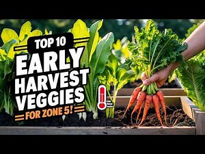 Zone 5 Gardening: 10 Vegetables for an Early Harvest You Won't Want to Miss!