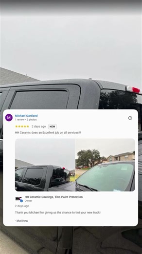 Window tint review Fresh tint on a fresh truck — nothing beats that combo