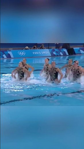 USA Synchronized Swimming: Paris 2024 Olympic Dream Team Showdown! #shorts