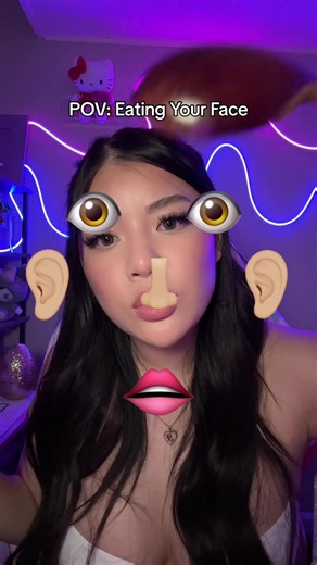 Delicious ASMR Eating Your Face for Tingles and Relaxation