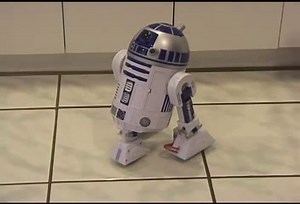 STAR WARS INTERACTIVE R2-D2 ASTROMECH DROID ROBOT R2D2