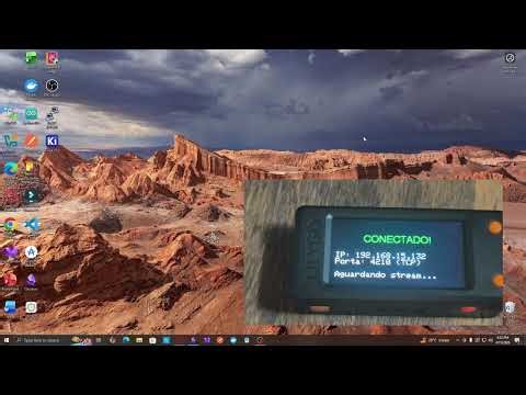 Transformei um ESP32 em um Monitor de Bolso! (E rodou liso)
