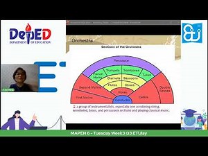 MAPEH 6 - Tuesday Week3 Q3 ETUlay