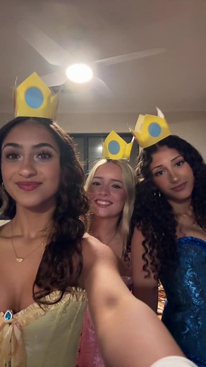 Princesses of Mario Kart: Peach, Daisy, and Rosalina