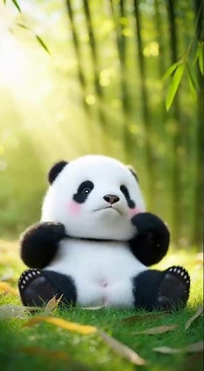 Ultra Cute Baby Panda Sneezing | 10-Second Heart-Melting Panda Video