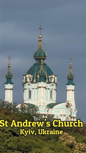 St. Andrew's Church #kyiv #ukraine #churches #baroque #christianity #orthodoxchristianity