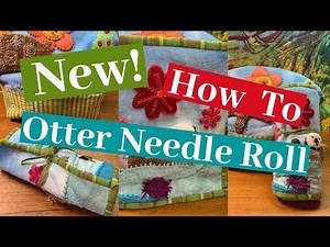 NEW! How To Make A Handmade Needle Roll