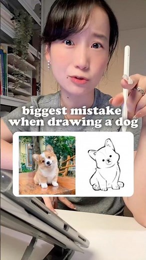 How to Draw a Dog Using Simple Shapes | Easy Dog Drawing Tutorial