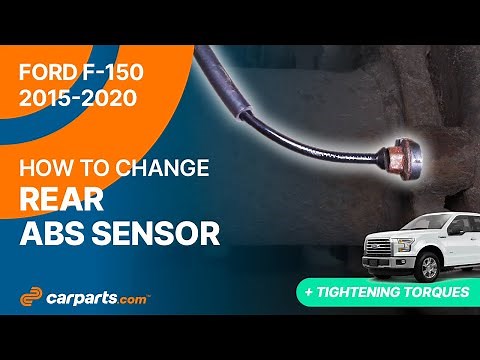 How to replace the Rear ABS Sensor 2015-2020 Ford F-150 🚗