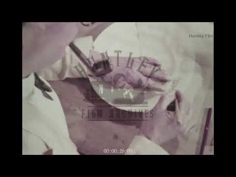 Royal Doulton Pattern Designing, 1950s - Archive Film 1054285