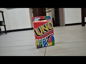 Unboxing UNO card w/ customizable cards!!!!