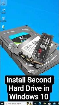 Install a Second Hard Drive in Windows 10 - Hindi | Second Hard Drive Kaise Install Kare