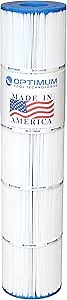 Optimum Pool Technologies® Pool Filter Compatible Replacement for Pentair® Clean & Clear Plus 520 178585, R173578, Unicel C-7472, Pleatco PCC130, & Filbur FC-6475, FC-1978 Filter Cartridge Single