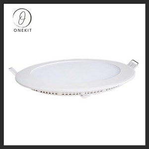 [Hot Item] Factory Supply White Trim 8 Inch 18W Recessed LED Round Panel Light