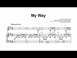 Frank Sinatra - My Way | Piano Sheet Music