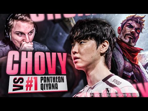C'est juste une humiliation.. Chovy VS les meilleurs Qiyana et Panthéon de Chine