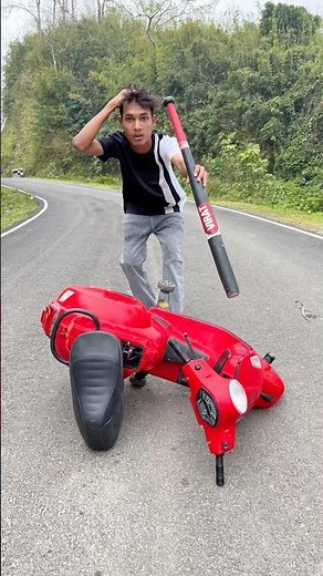 Red Mii Rc Vaspa Scooter Bangiya Unboxing and Fitting 😍