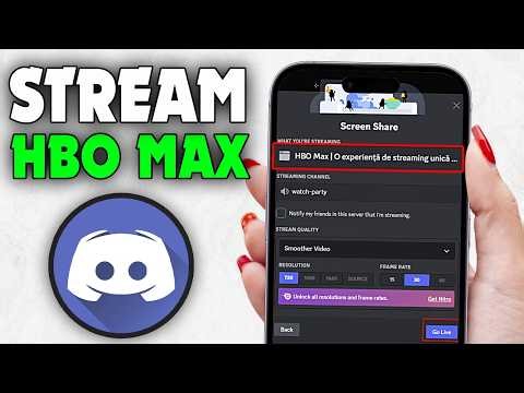 How to Stream HBO Max on Discord | Full Guide