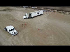 Lets do 90-degree blind side backup for Alberta road test