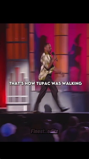 Micheal Epps on how Tupac was walking 😂