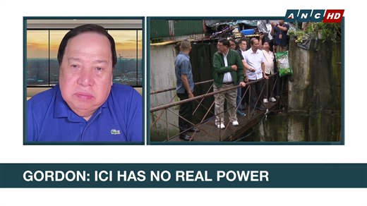 Former senator Richard Gordon believes that the ICI has no real power, calling it "a paper and a toothless tiger." He adds that the Senate Blue Ribbon committee is more powerful than the investigative body. #ANCHeadstart | ABS-CBN News