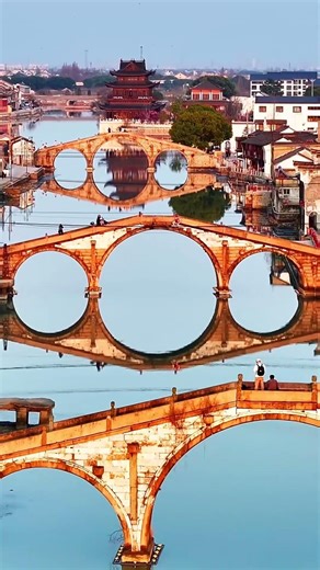 【China's Rare Bridge Trinity】Three Qing-Dynasty Arches in 400m: The Shuanglin Triple Bridges#bridge