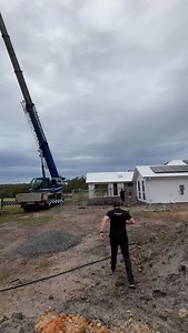 The Plungie Max making its grand entrance at our latest custom home 🏊 | G.J. Gardner Homes Australia
