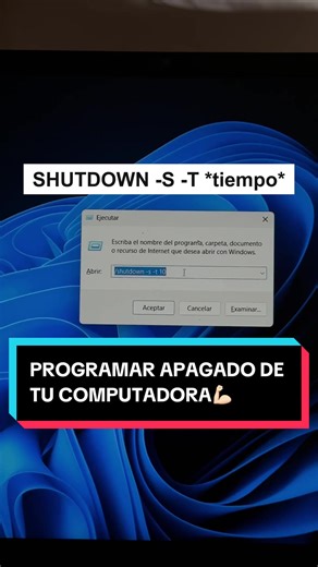 Cómo programar el apagado de tu PC fácilmente