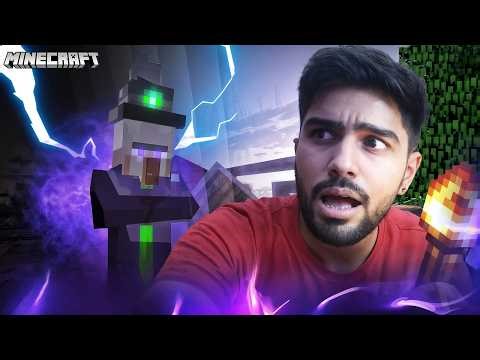 Everything Went Wrong… Villager Turned Into Witch! | Minecraft Survival EP 2
