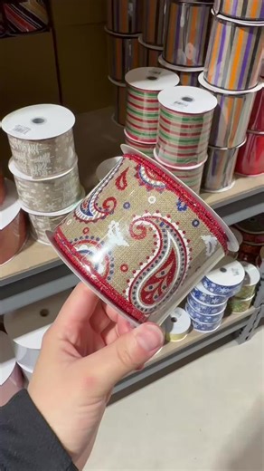 Red, white, and blue done right! These Fourth of July ribbons are perfect for all your patriotic creations. Which one is your favorite? 🇺🇸