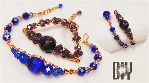 Making tutorial bracelet | Herringbone weaving technique | Beads jewelry | simple DIY 1004