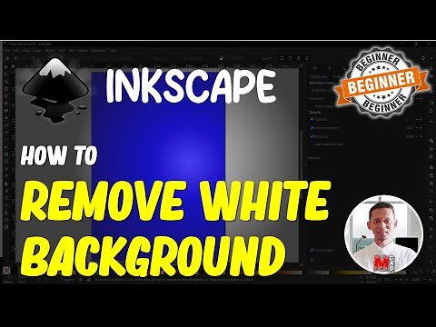 Inkscape How To Remove White Background