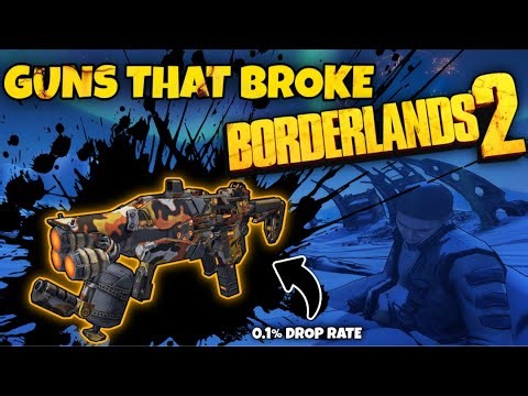 Top 5 Legendary Guns In Borderlands 2! — And How To Get Them!