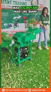 🌿 "Isang makina, lahat ng gawain sa farm!" 💪 💥 𝗬𝗔𝗠𝗔𝗗𝗔 Chaff Cutter Shredder Machine Powered by YAMADA 7.5HP Gasoline Engine 🔹 High Speed • Air Cooled • 4 Stroke ✅ Perfect for Napier – Ideal for Silage Making 🐐 Feeds para sa kambing 🐄 Para sa baka at kalabaw 🐎 Para sa kabayo 🌱 Pwede rin sa composting at coconut husk 🔧 FEATURES 2 Adjustable Cutting Sizes – Short & Long Capacity: 800kg–1200kg/hr High-Quality Imported Materials Heavy Duty – Designed for long-term farm use. 📦 IDEAL FO